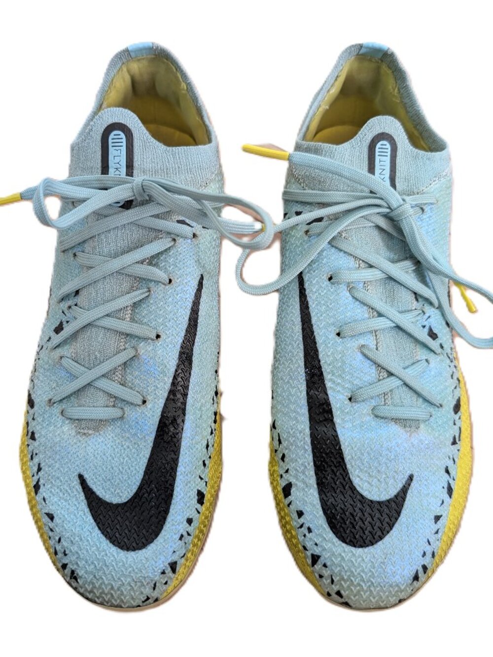 Nike Phantom GT2 Elite FG Glacier Ice Yellow Strike ACC level- Size 7.5